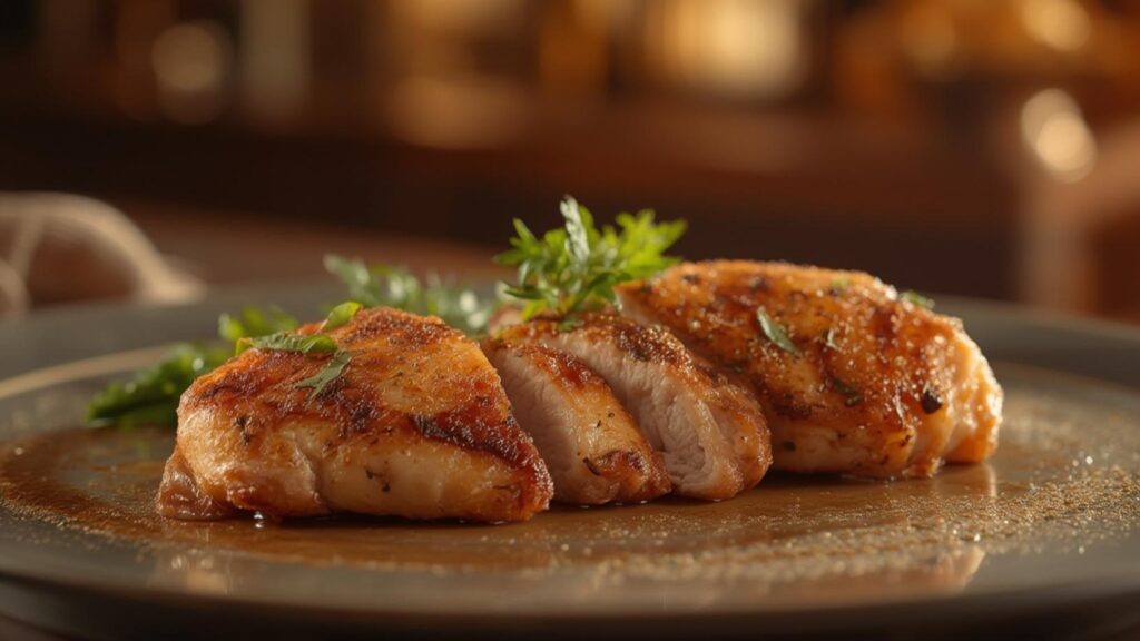 chicken breast vs chicken thigh protein